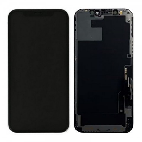 LCD+Touch screen iPhone 14 Pro Max Premium OLED juodas (black) 